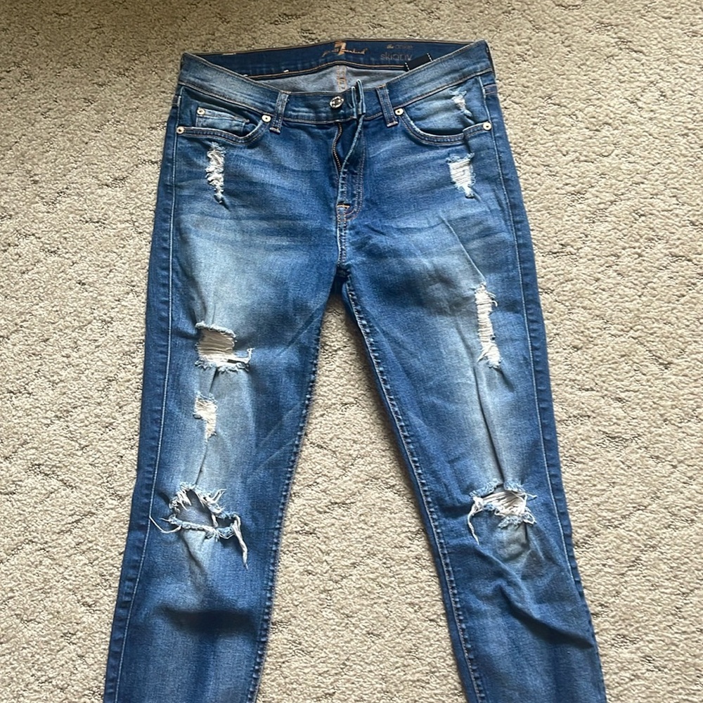 Seven for mankind ankle Skinny jeans